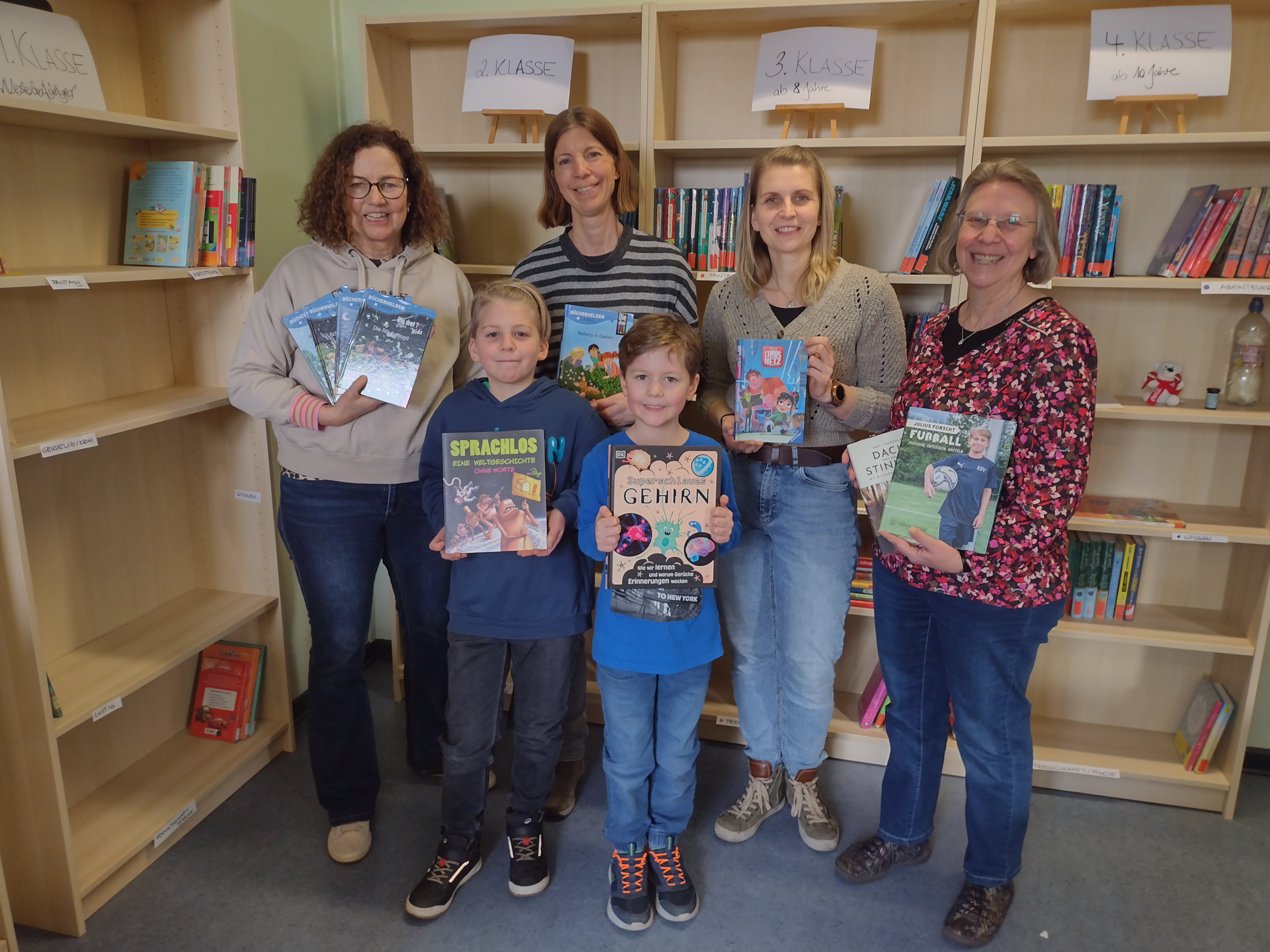 Bücherspende Josefschule