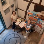 Empfang von Katrin Martens und Birgit Breuer