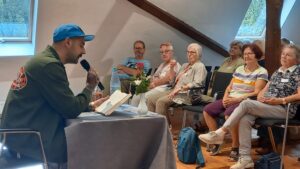 Lesung mit Denis Pfabe